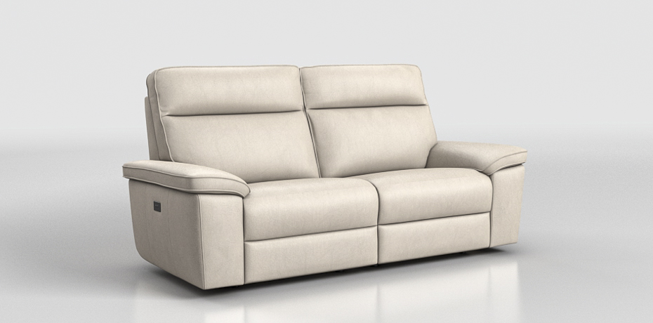 Spiaggio - 3 seater sofa with 2 electric recliners